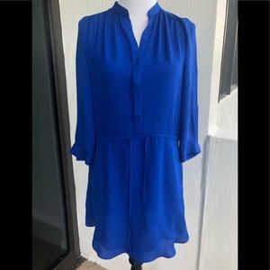 Aritzia Babaton Bennet silk tunic dress
